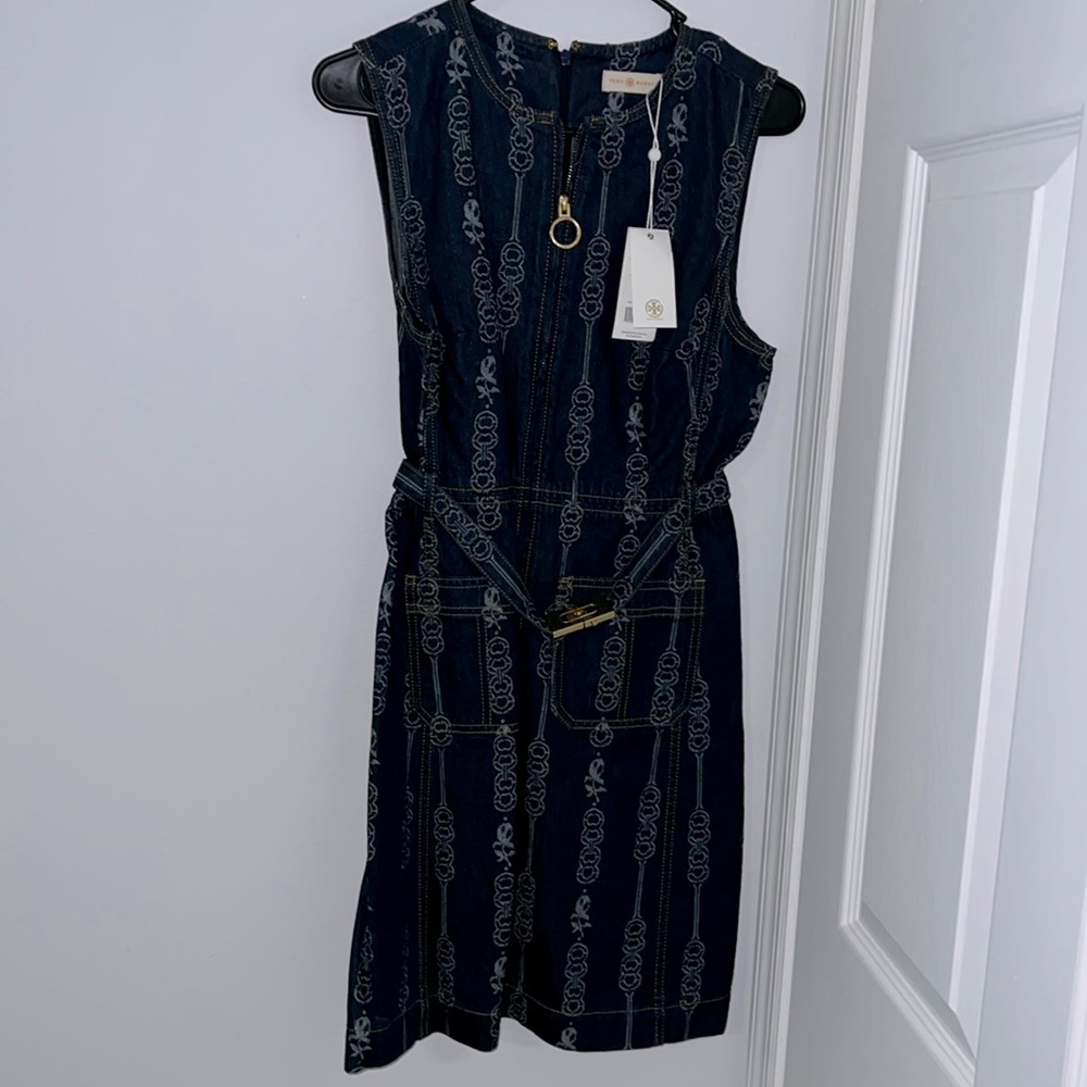 🔥NWT Tory Burch Gemini Denim Dress❤️